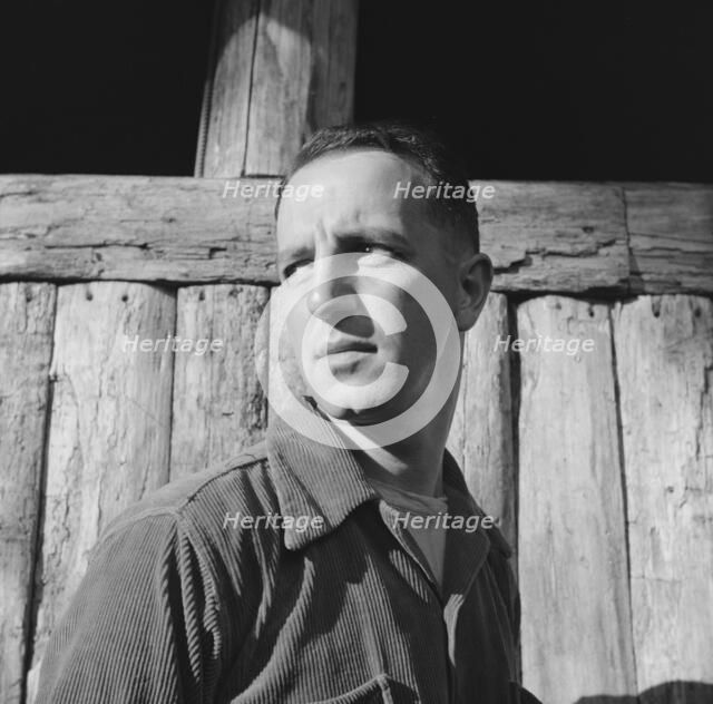 Mr. Lewis Traver, the director at Camp Nathan Hale, Southfields, New York, 1943 Creator: Gordon Parks.