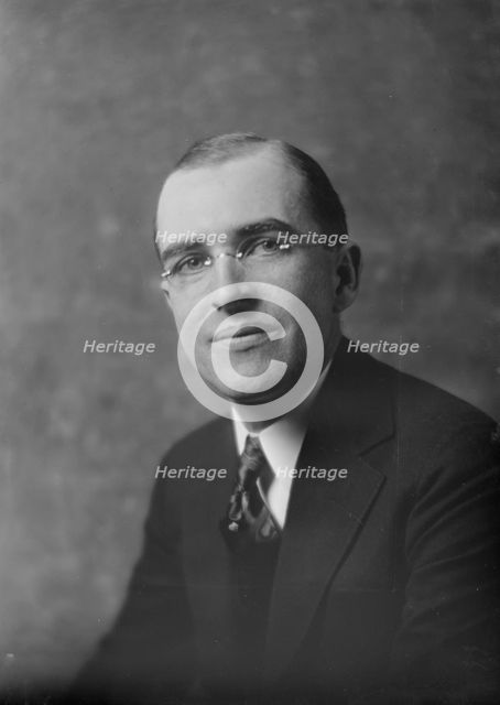 Mr. Leo Nash, portrait photograph, 1919 Apr. 11. Creator: Arnold Genthe.