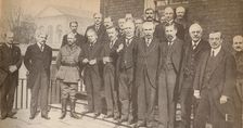 Mr. Lloyd George, Prime Minister, and some of his colleagues in 1917 c1917, (1935)