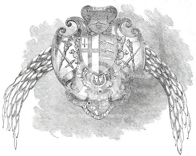 Mr. Lusk's Shrieval Badge and Chain, 1860. Creator: Unknown.