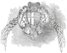 Mr. Lusk's Shrieval Badge and Chain, 1860. Creator: Unknown