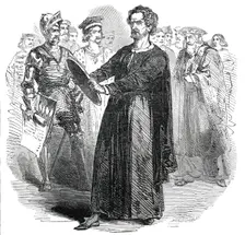 Mr. MacReady, as Richard II, at the Haymarket Theatre, 1850. Creator: Unknown