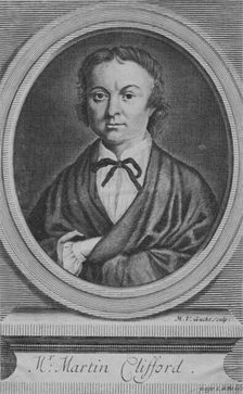 Mr. Martin Clifford 1710. Creator: Michael Vandergucht