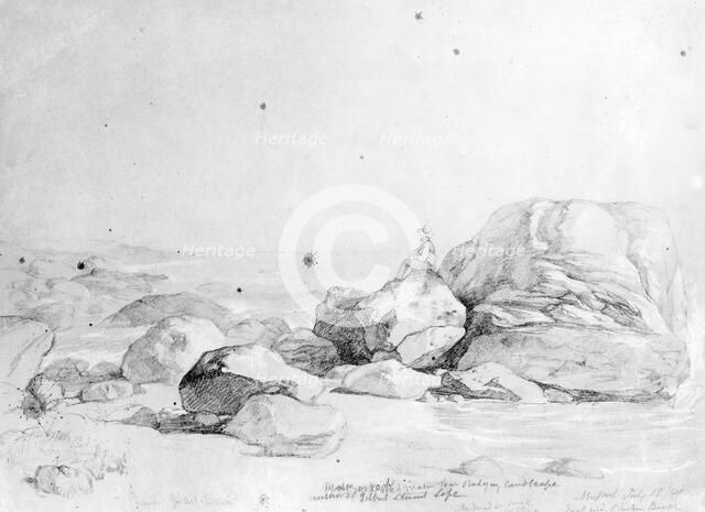 Mr. Mason by the Sea, 1849. Creator: Daniel Huntington.