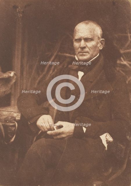 Mr. McNab - Botanical Gardens, 1843-47. Creators: David Octavius Hill, Robert Adamson, Hill & Adamson.