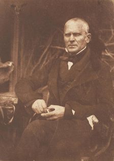 Mr. McNab - Botanical Gardens, 1843-47. Creators: David Octavius Hill, Robert Adamson, Hill & Adamson