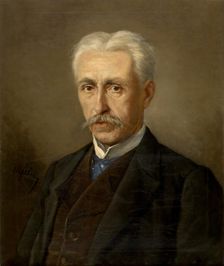 Mr Meyer, Father of Mrs Van Soom, 1884. Creator: Charles François Felu