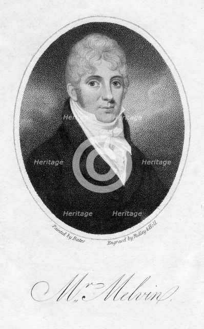 Mr Melvin, 1806.Artist: Ridley
