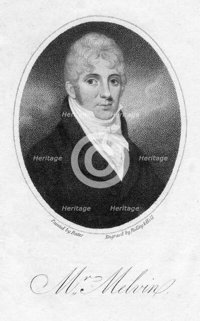Mr Melvin, 1806.Artist: Ridley