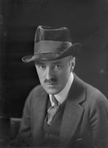 Mr. Merzt, portrait photograph, 1919 Feb. 12. Creator: Arnold Genthe
