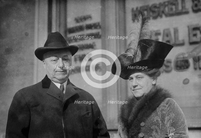 Mr. & Mrs. P.C. Knox, 1912. Creator: Bain News Service.