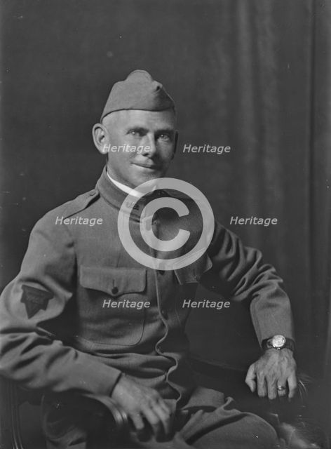 Mr. N.L. Fulton, portrait photograph, 1918 Sept. 8. Creator: Arnold Genthe.
