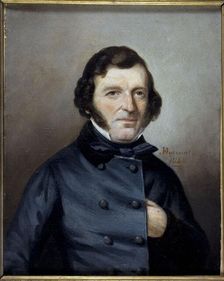 Mr. Nicolle, political prisoner of 1848. Creator: JF Durrant