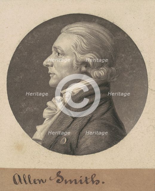 Mr. Smith, 1801. Creator: Charles Balthazar Julien Févret de Saint-Mémin.
