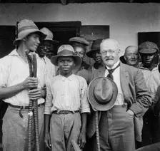 Mr Smith and friends St Vincent, 1931