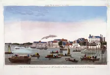 Mr Smith's house at Battersea, London, c1755. Artist: Anon