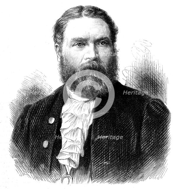 Mr. Sheriff Johnson, 1873. Creator: Unknown.