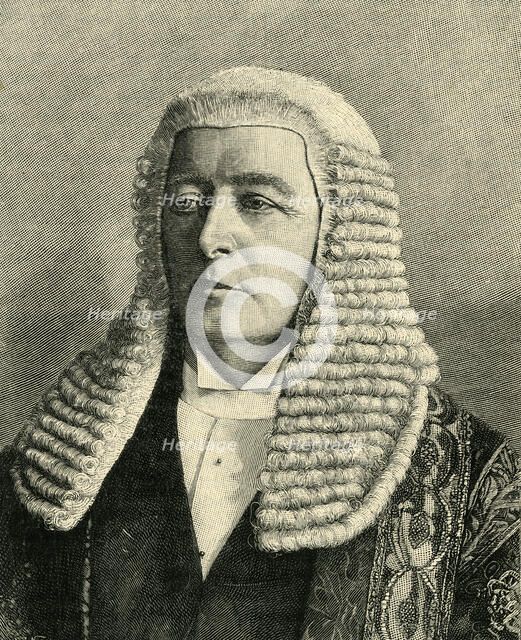 'Mr. Speaker Gully', c1900. Creators: Bassano Studio, William Court Gully.