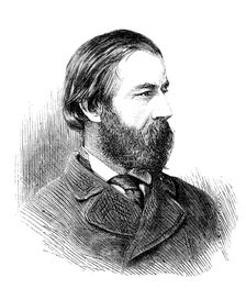 Mr. Stuart Rendel, M.P. for Montgomeryshire, mover of the address in the House of Commons, 1881. Creator: Unknown