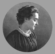 'Mr Stanley's Wedding - Miss Dorothy Tennant, the bride elect 1890. Creator: Eveleen WH Myers