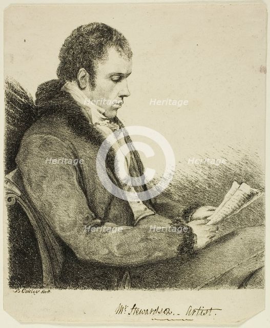 Mr. Stewardson the Artist, n.d. Creators: Unknown, B. Oakley.