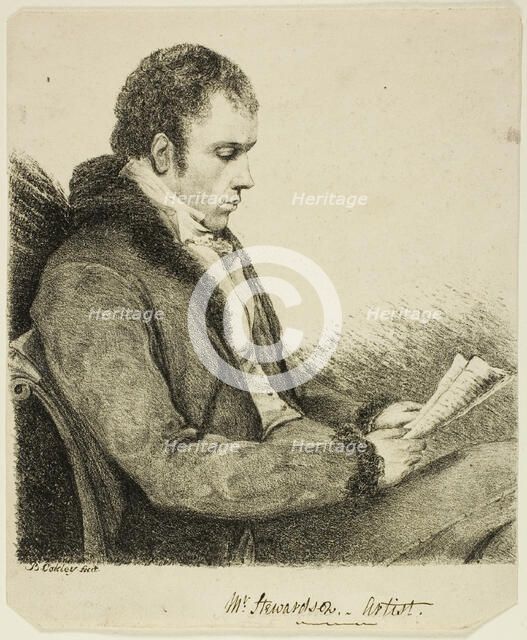 Mr. Stewardson the Artist, n.d. Creators: Unknown, B. Oakley.