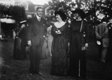 Mr. Straus, Mrs. T. Woodruff, and Mary Condon, between c1910 and c1915. Creator: Bain News Service
