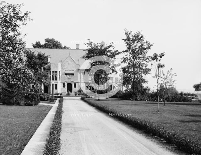 Mr. Swift's residence, Detroit, Mich., between 1905 and 1910. Creator: Unknown.