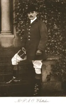 Mr P.A.O. Whittaker 1911. Creator: Unknown