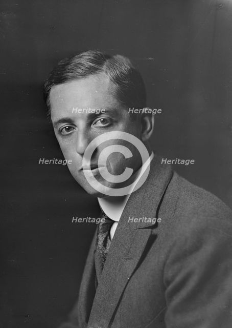Mr. P.S. Ehrlick, portrait photograph, 1918 Aug. 26. Creator: Arnold Genthe.