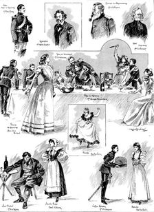 Mr. Paul Potter's play, "The Conquerors," at the St. James's Theatre, 1898. Creator: Unknown