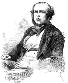 Mr. Peter Cunningham, F.S.A. - from a photograph by Cundall, 1856. Creator: Unknown