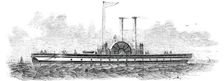 Mr. Peter Borrie's Patent Safety Iron Twin Steamer, 1850. Creator: Unknown