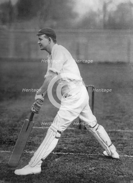 Mr PF Warner, Middlesex and England cricketer, c1899. Artist: WA Rouch