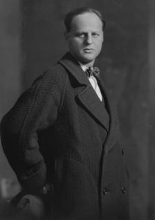 Mr. Philip Moller [sic], portrait photograph, 1917 Dec. 5. Creator: Arnold Genthe