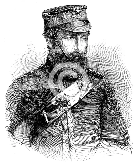 Mr. Pixley, of the Victoria Rifles, winner of the Queen's Prize at the National Rifle Contest, 1862. Creator: Unknown.