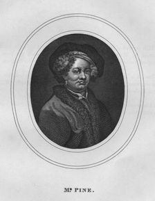 Mr. Pine 1808, (1827). Creator: Thomas Cook
