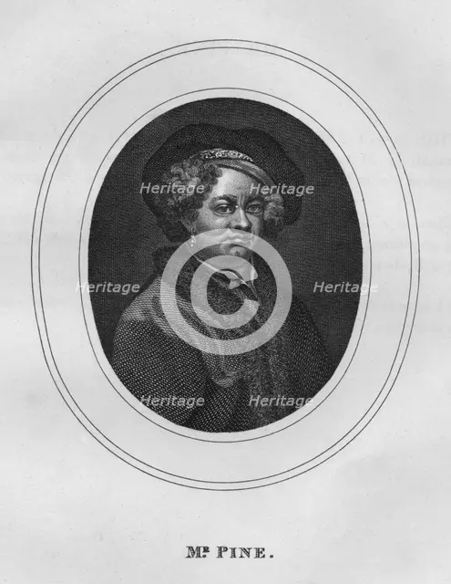 'Mr. Pine', 1808, (1827).  Creator: Thomas Cook.