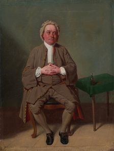 Mr. Quick as Vellum in Addison's Drummer, 1792. Creator: Samuel de Wilde