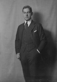Mr. R. Lorengard, portrait photograph, 1918 Jan. 3. Creator: Arnold Genthe