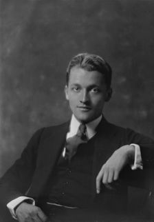 Mr. R.R. Dickey Jr., portrait photograph, 1919 June 7. Creator: Arnold Genthe
