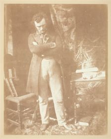 Mr. Robertson, Sub-Editor of "The Witness", c. 1843/44. Creators: David Octavius Hill, Robert Adamson, Hill & Adamson