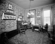 Mr. Raemick's office, Whitney Warner Publishing Co., Detroit, Mich., between 1900 and 1905. Creator: Unknown
