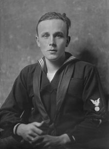 Mr. Rasmussen, portrait photograph, 1919 Jan. 14. Creator: Arnold Genthe