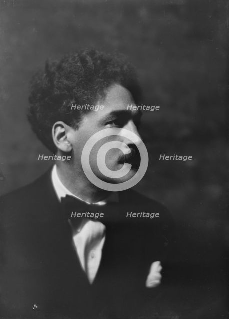 Mr. Richard Buhlig, portrait photograph, 1917 Nov. 22. Creator: Arnold Genthe.