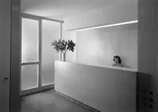 Mr. Russel Wright, 221 E. 48th St., New York City, 1948. Creator: Gottscho-Schleisner, Inc