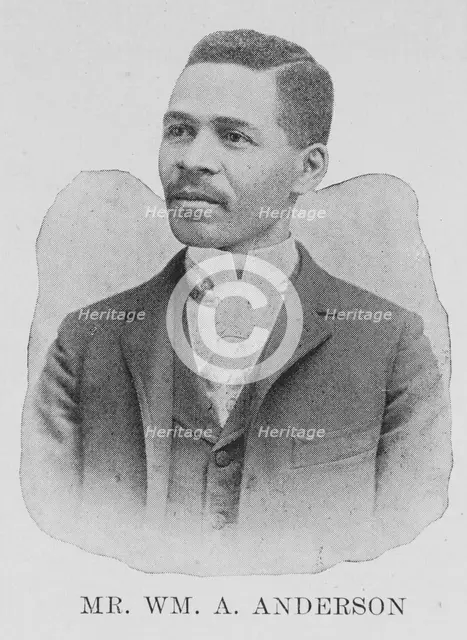 Mr. Wm. A. Anderson, 1915. Creator: Unknown.