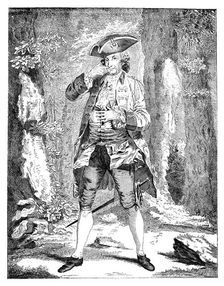 Mr Woodward in the character of Mercutio 1753