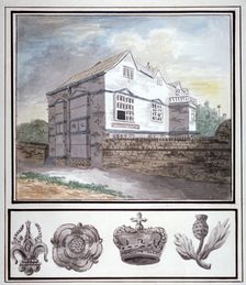Mr Worsley's school, Hackney, London, c1790. Artist: Anon