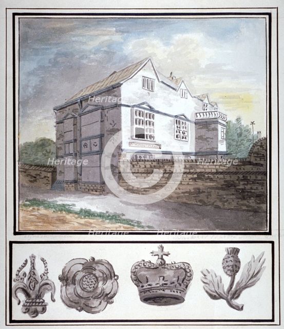 Mr Worsley's school, Hackney, London, c1790.                       Artist: Anon